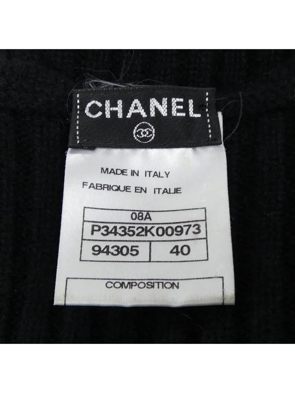 Chanel Dress Black